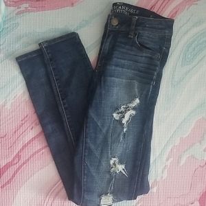 High waisted AE jeans
